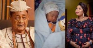 ALAFIN OF OYO OBA ADEYEMI&QUEEN MOJISOLA WELCOMES NEW BABY