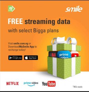 Smile Communications Offers Free Streaming Data