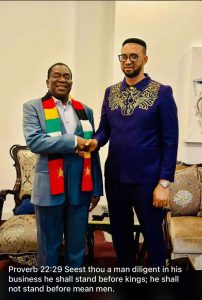 Zimbabwe Presidential Election: Dr Chris Okafor Prophecy came to Pass, President Mnangagwa Wins Re Election